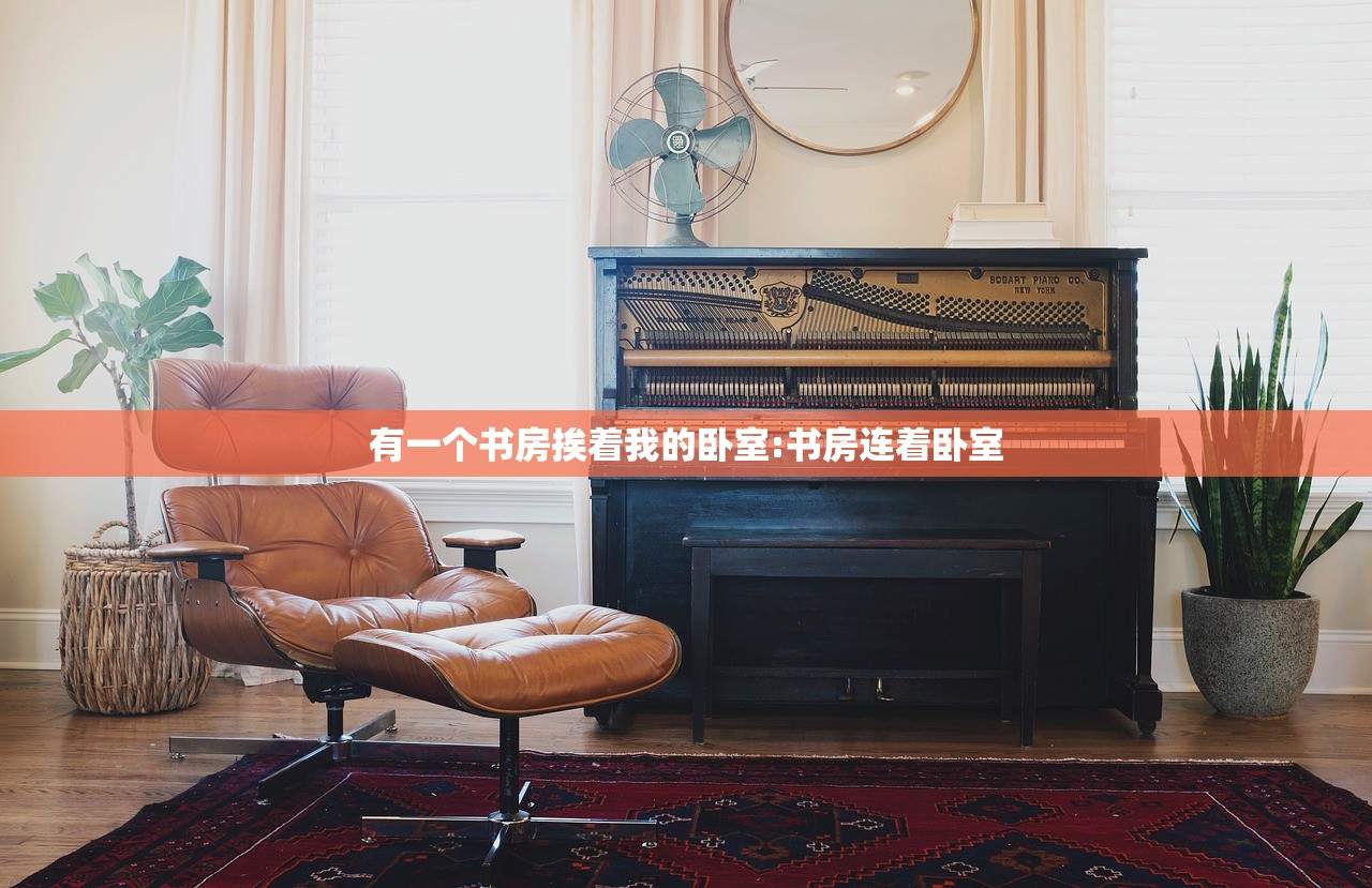 有一个书房挨着我的卧室:书房连着卧室