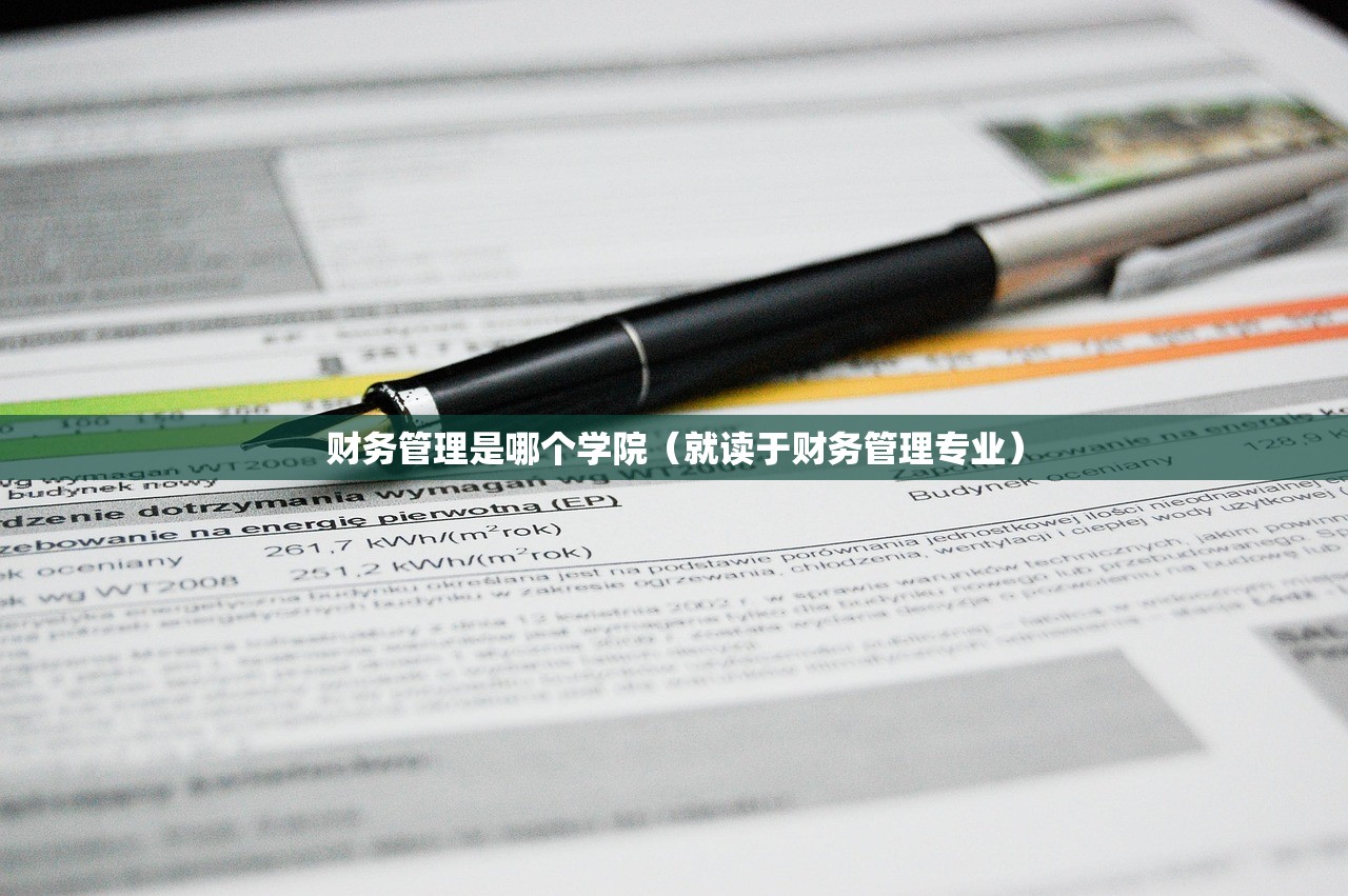 财务管理是哪个学院（就读于财务管理专业）