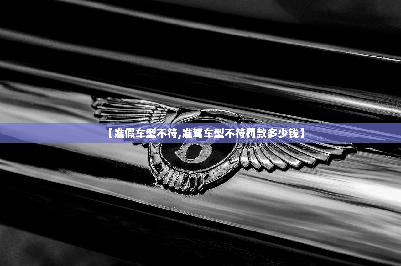【准假车型不符,准驾车型不符罚款多少钱】