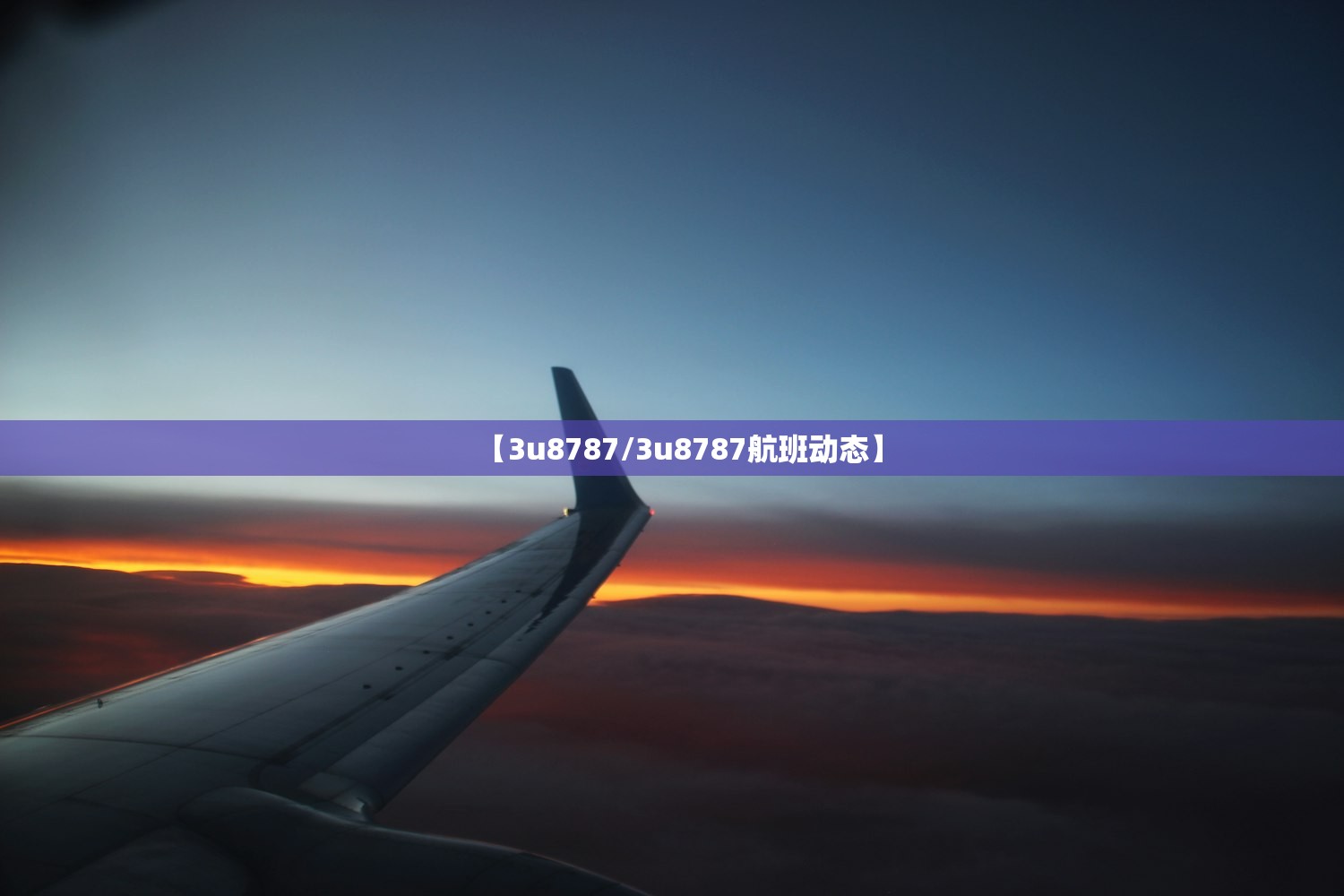 【3u8787/3u8787航班动态】