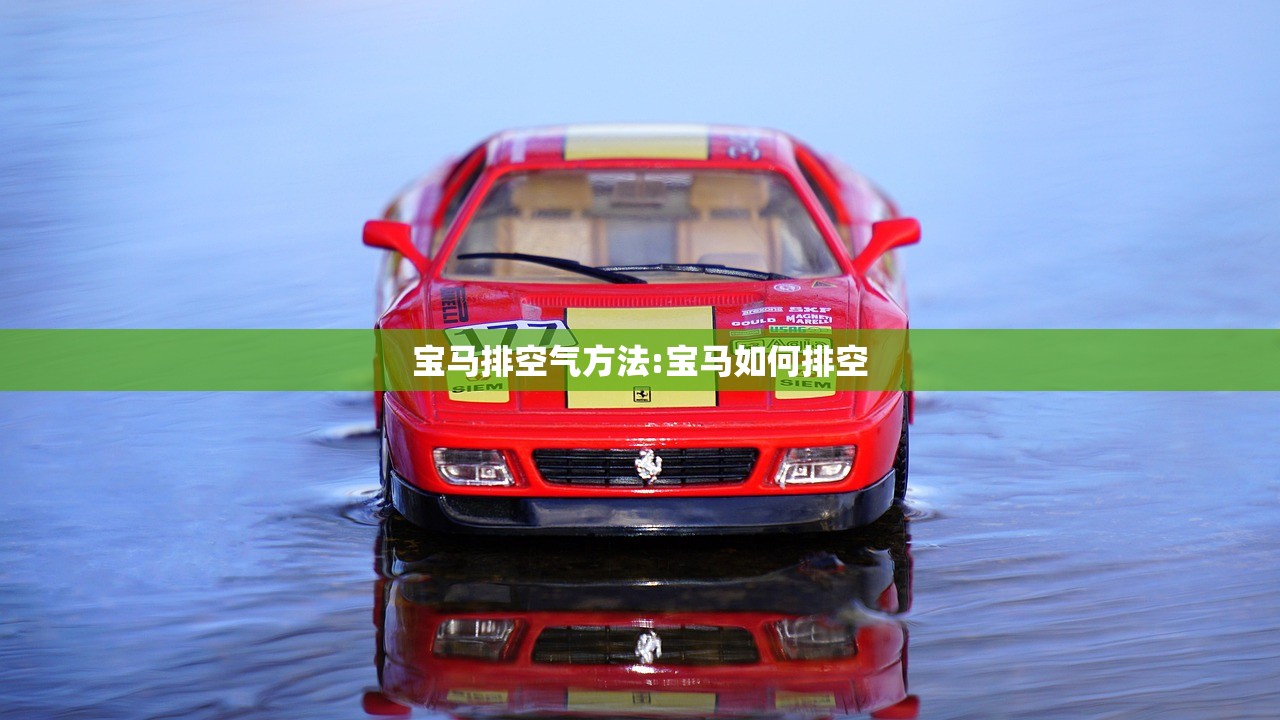 宝马排空气方法:宝马如何排空