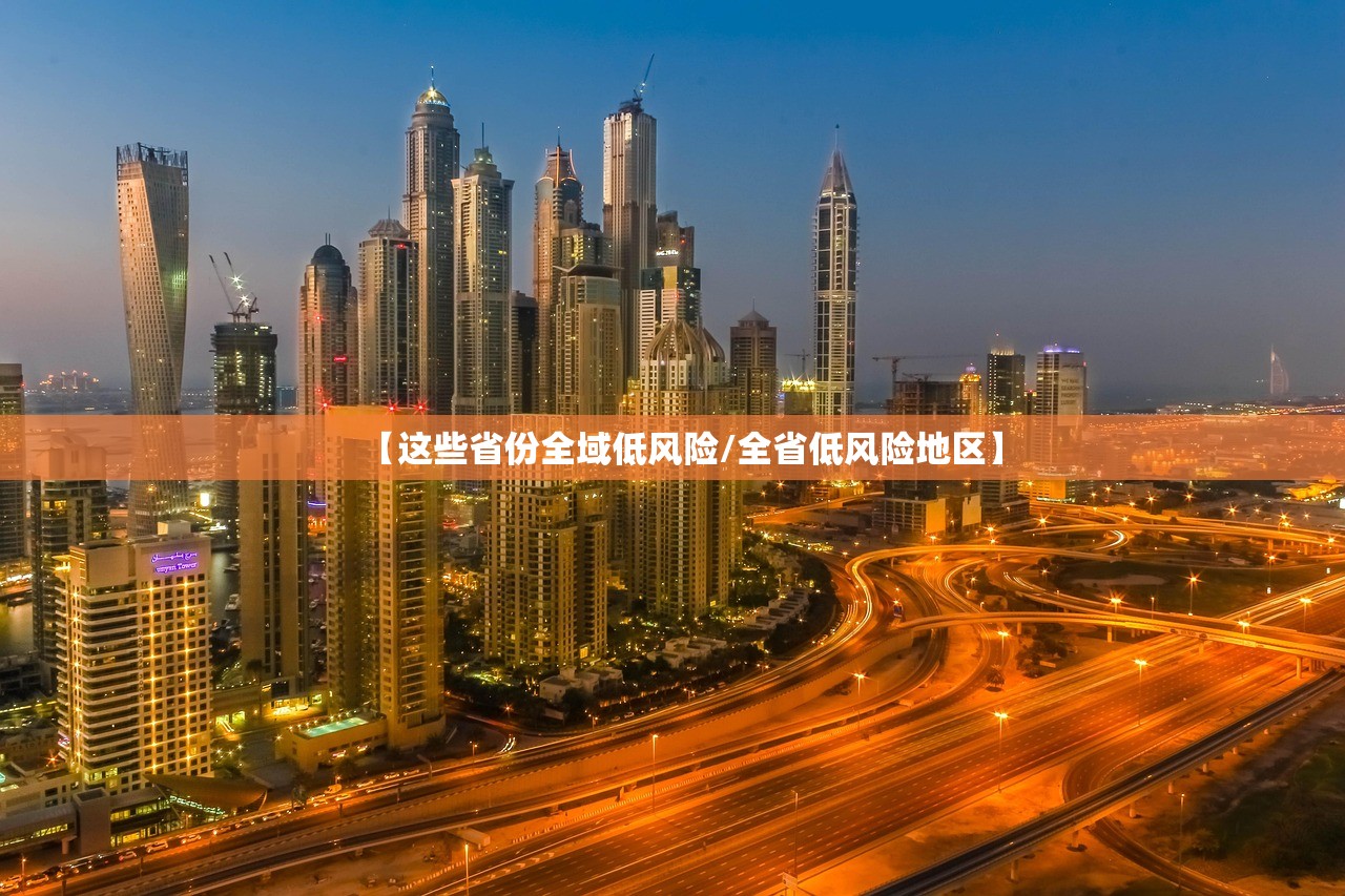 【这些省份全域低风险/全省低风险地区】 【这些省份全域低风险/全省低风险地区】