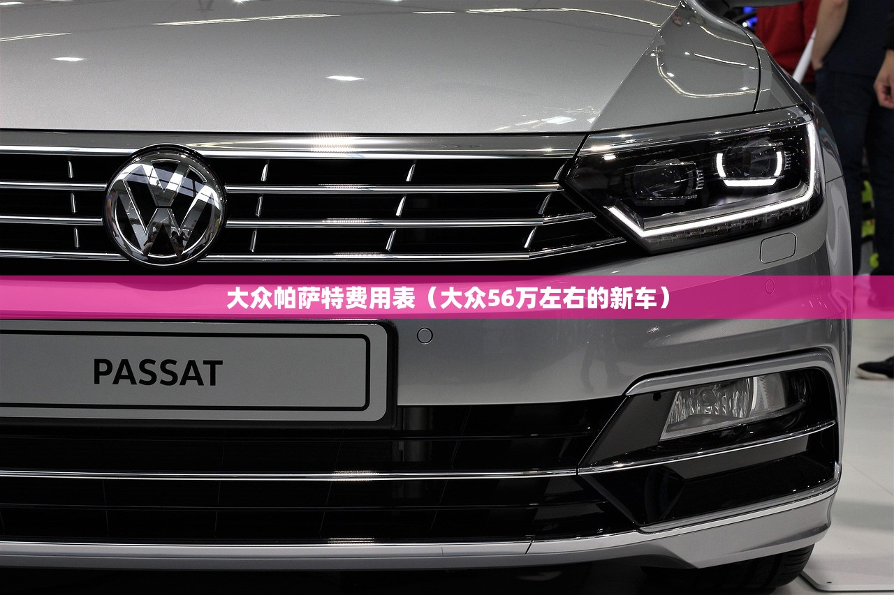 大众帕萨特费用表（大众56万左右的新车）