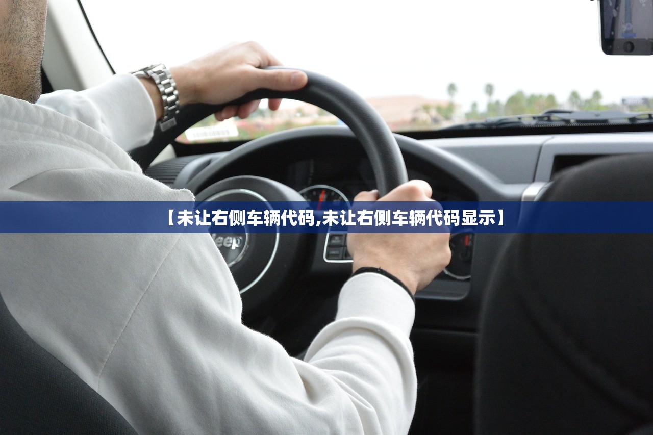 【未让右侧车辆代码,未让右侧车辆代码显示】