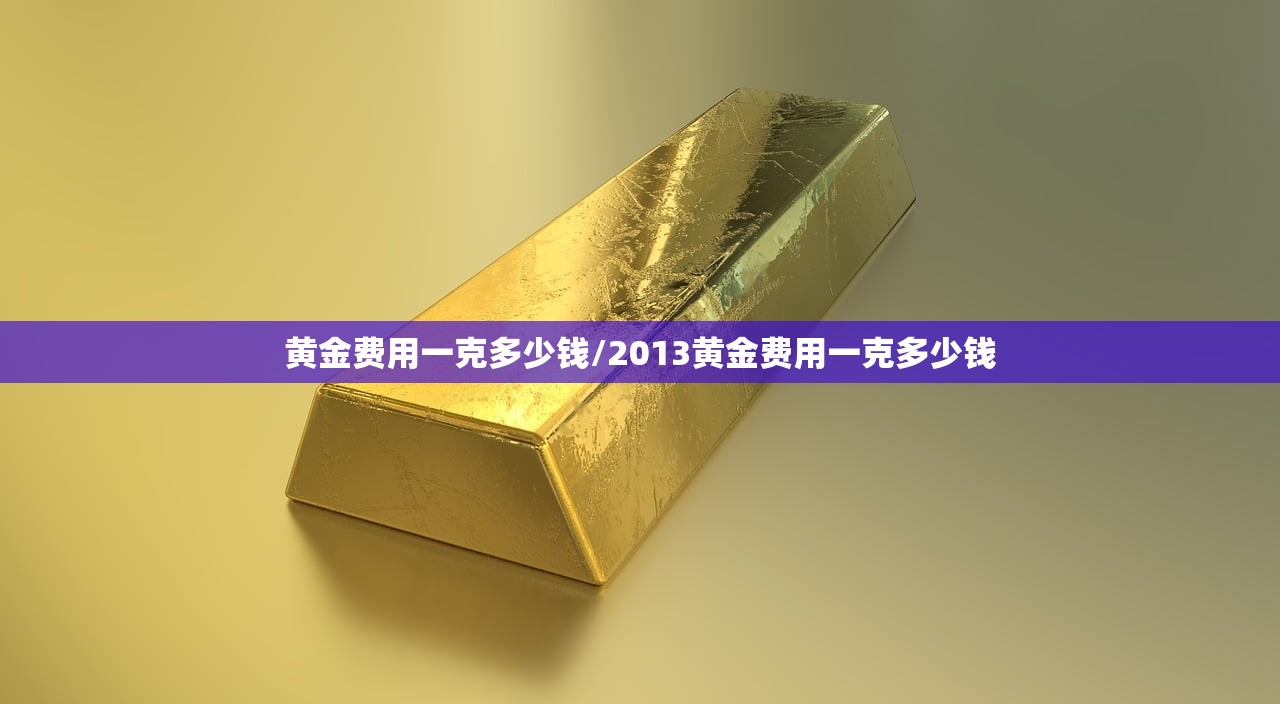 黄金费用一克多少钱/2013黄金费用一克多少钱
