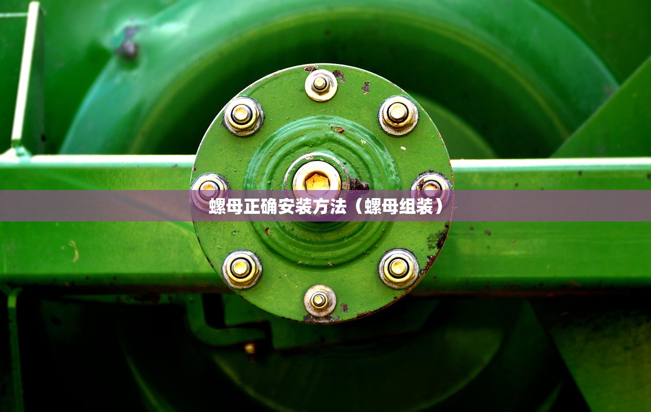 螺母正确安装方法（螺母组装）