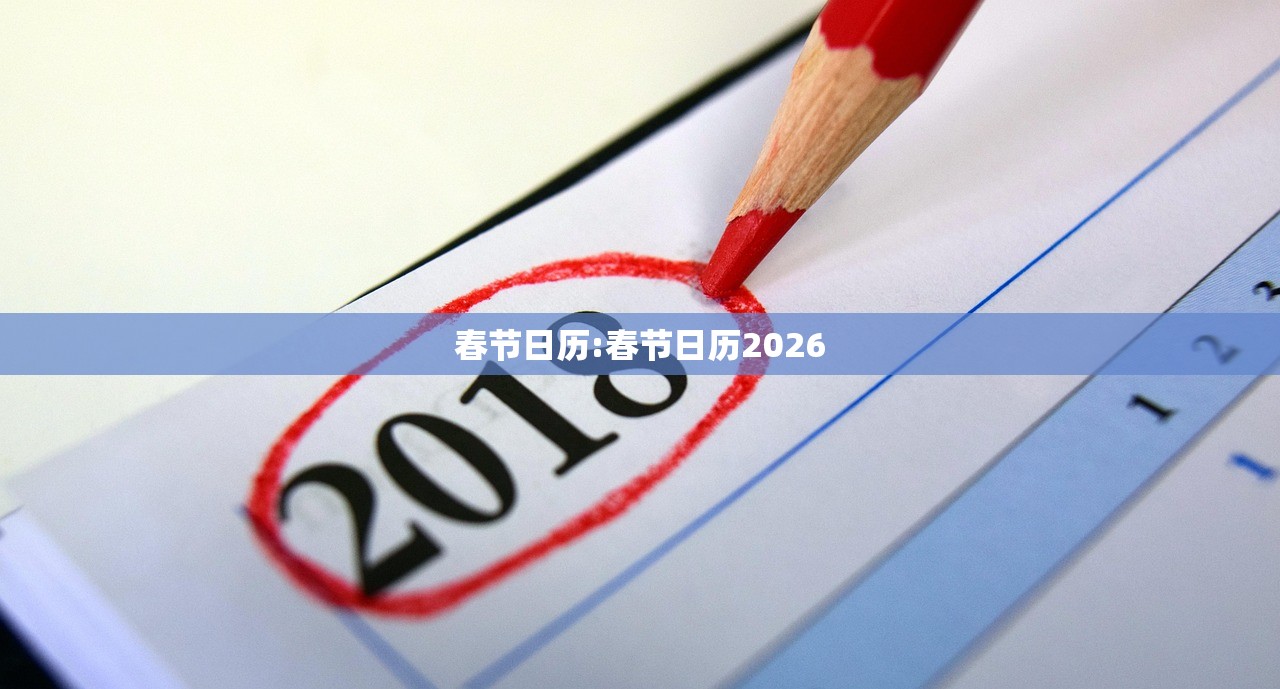 春节日历:春节日历2026