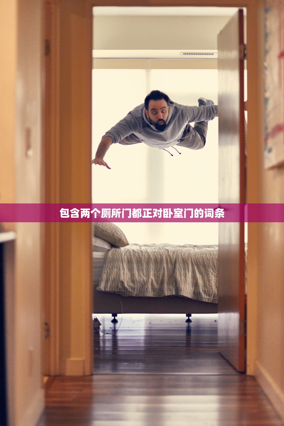 包含两个厕所门都正对卧室门的词条