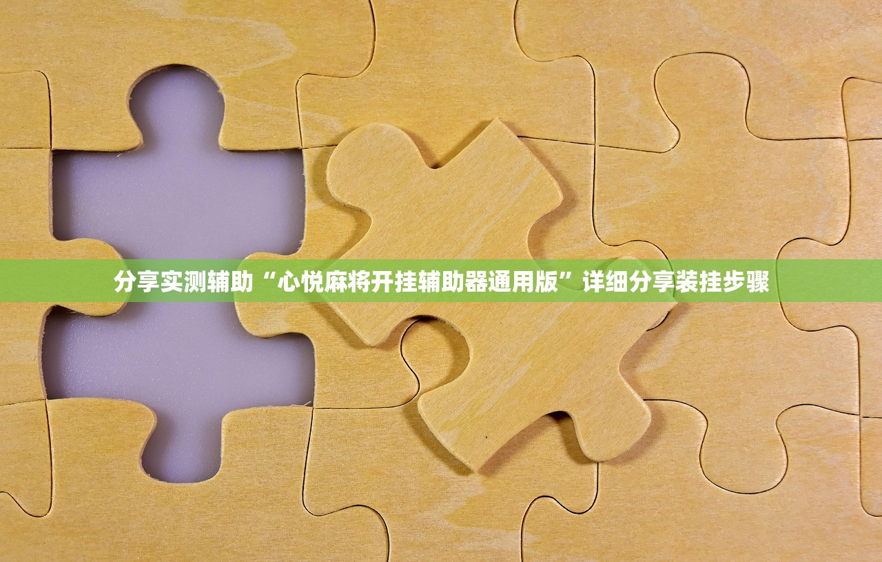 分享实测辅助“心悦麻将开挂辅助器通用版	”详细分享装挂步骤