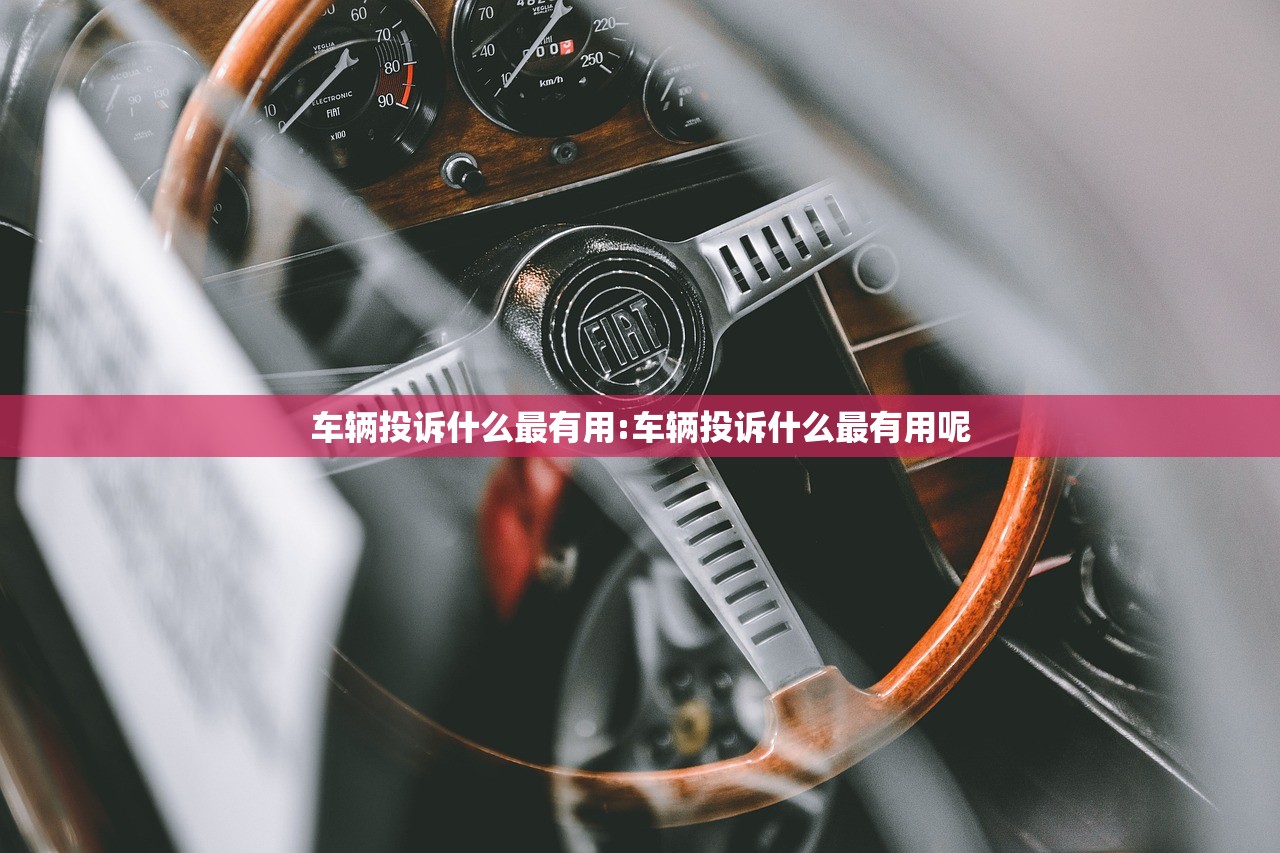 车辆投诉什么最有用:车辆投诉什么最有用呢