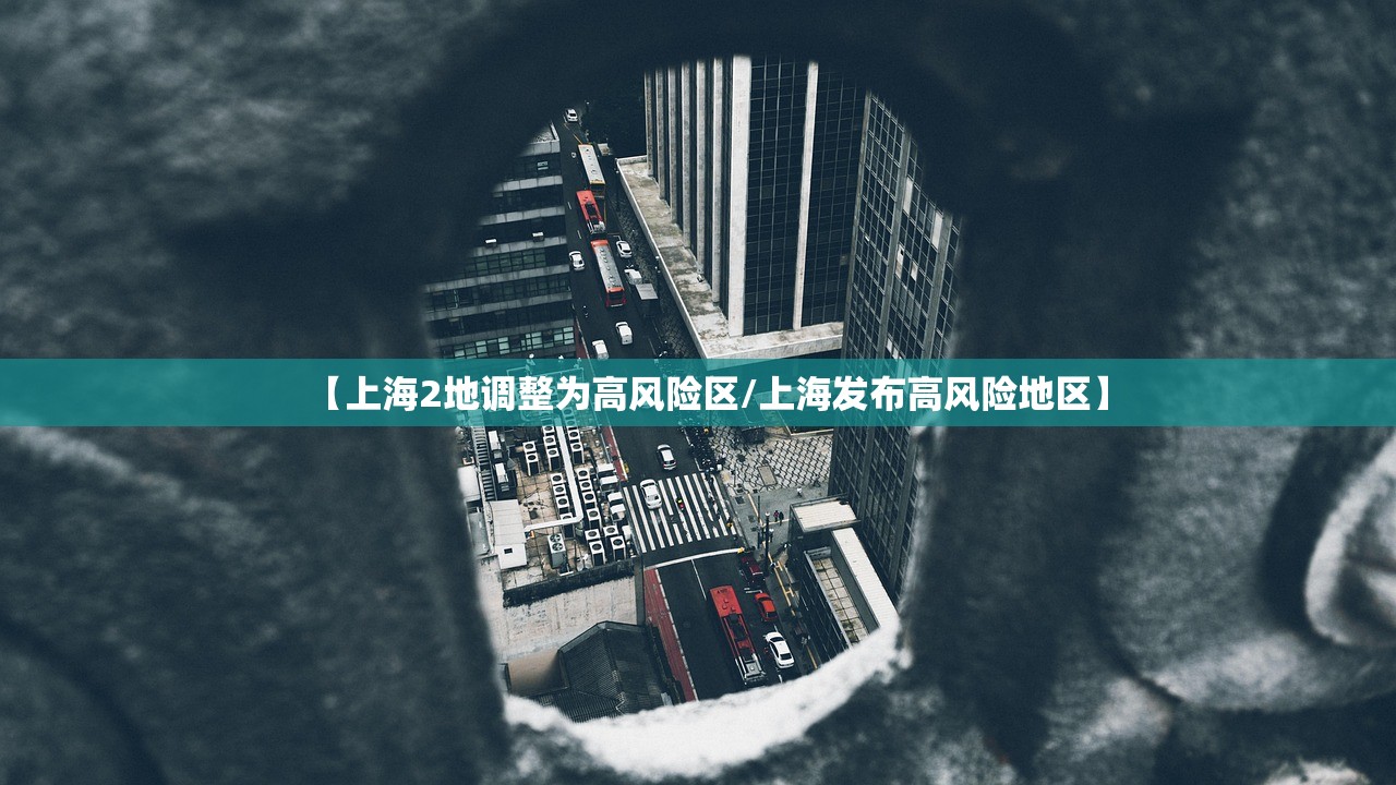 【上海2地调整为高风险区/上海发布高风险地区】