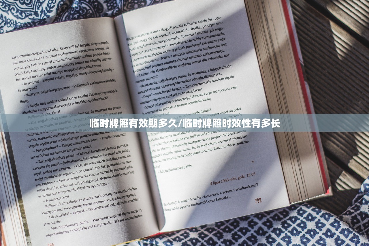 临时牌照有效期多久/临时牌照时效性有多长