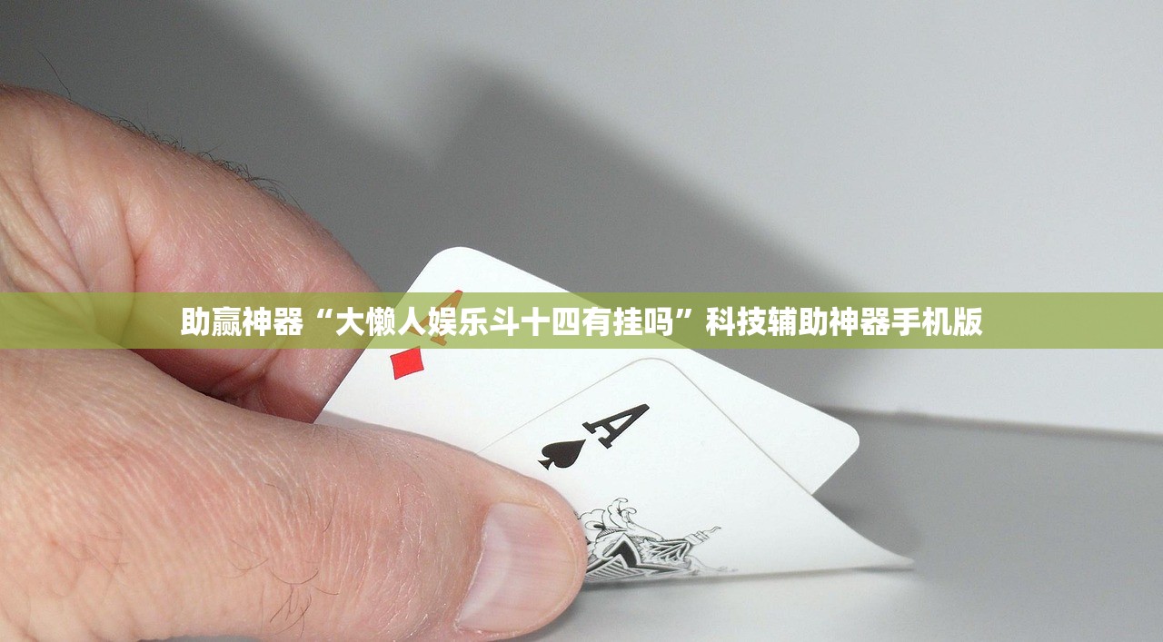 助赢神器“大懒人娱乐斗十四有挂吗”科技辅助神器手机版