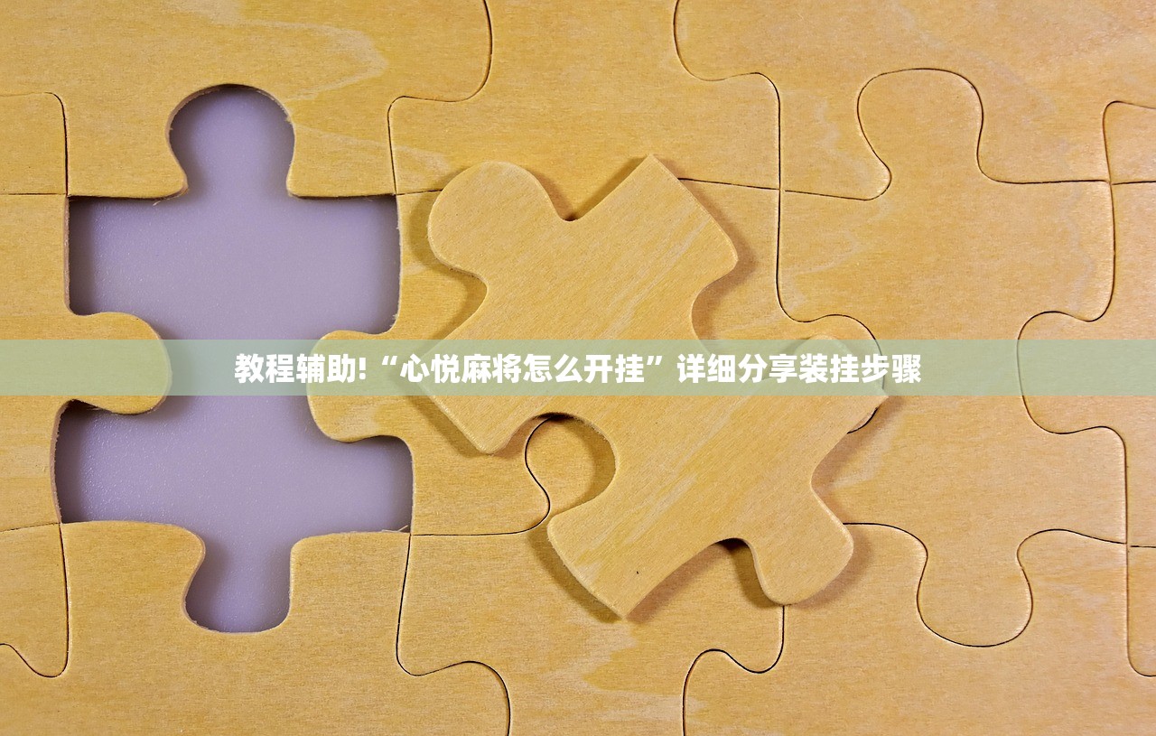 教程辅助!“心悦麻将怎么开挂”详细分享装挂步骤