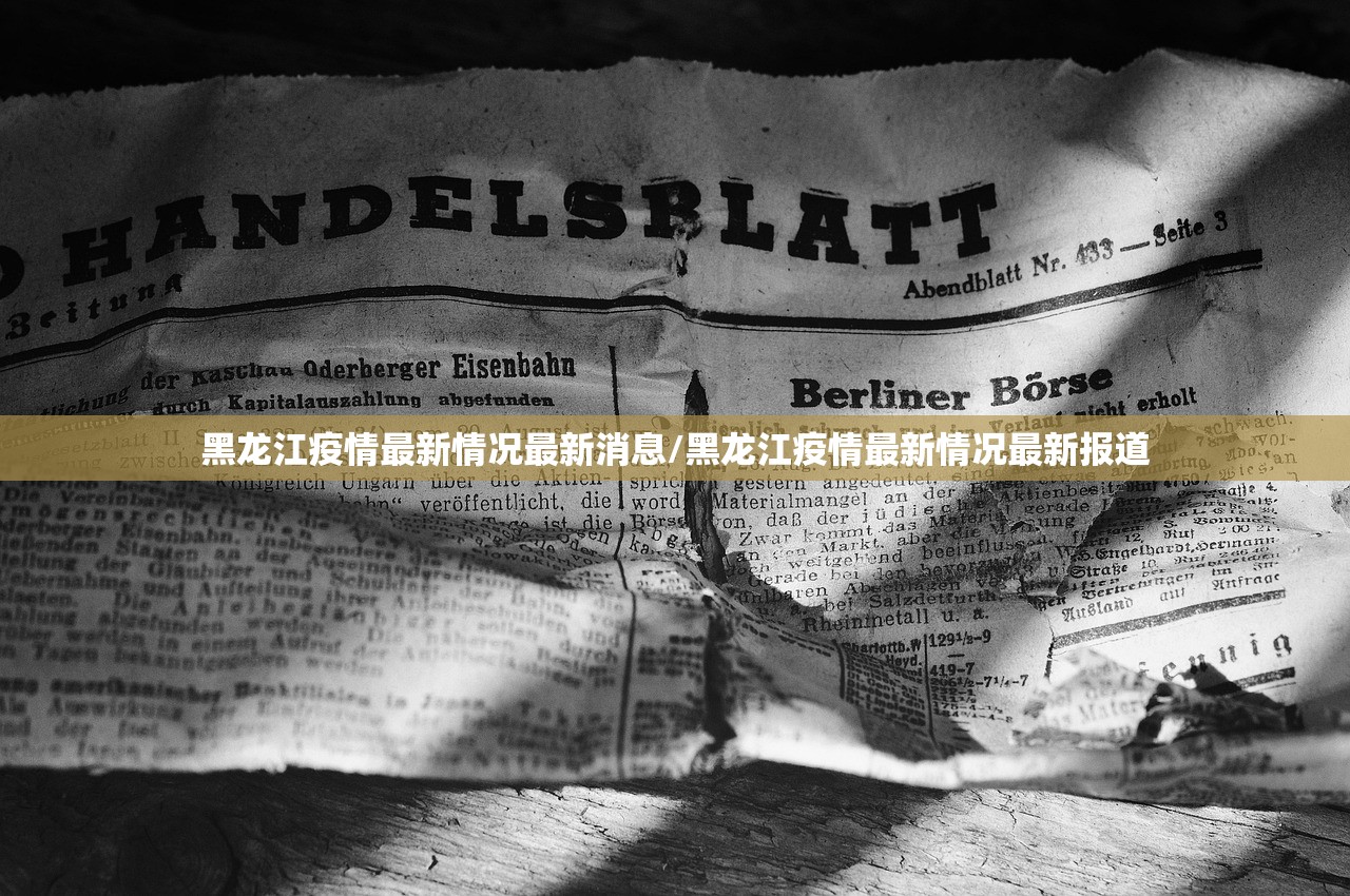 黑龙江疫情最新情况最新消息/黑龙江疫情最新情况最新报道