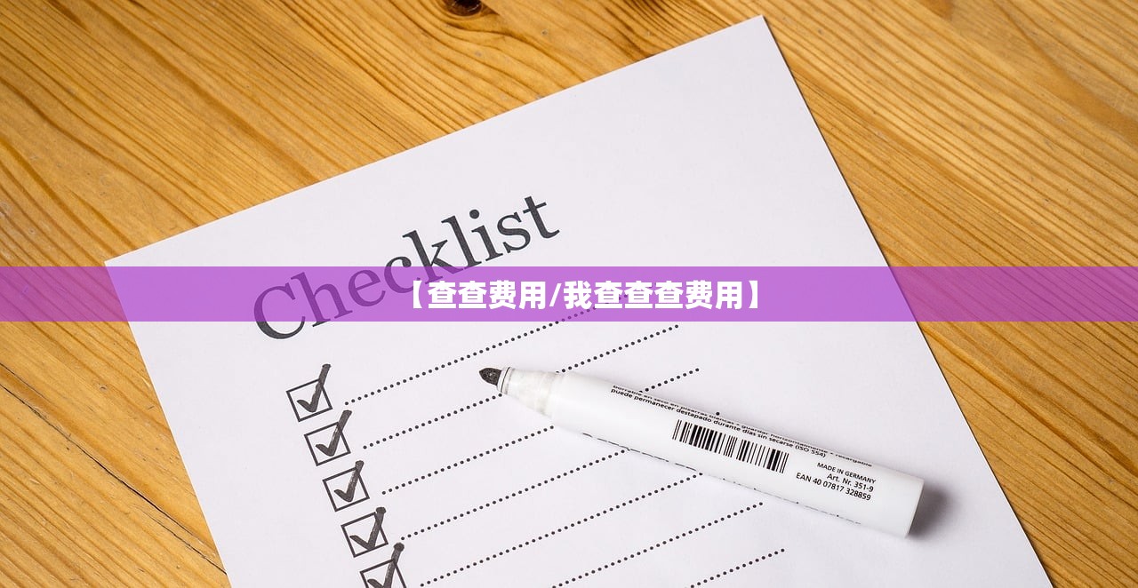 【查查费用/我查查查费用】