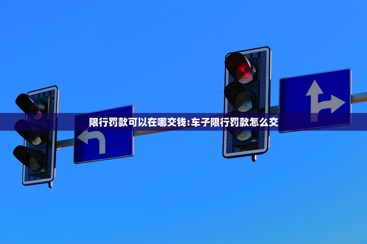 限行罚款可以在哪交钱:车子限行罚款怎么交