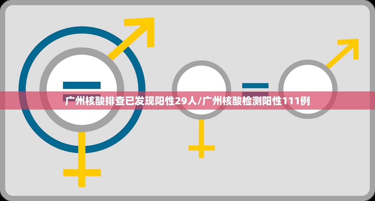 广州核酸排查已发现阳性29人/广州核酸检测阳性111例