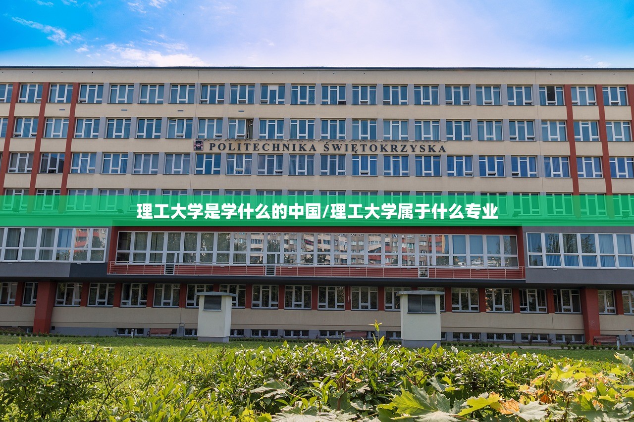 理工大学是学什么的中国/理工大学属于什么专业