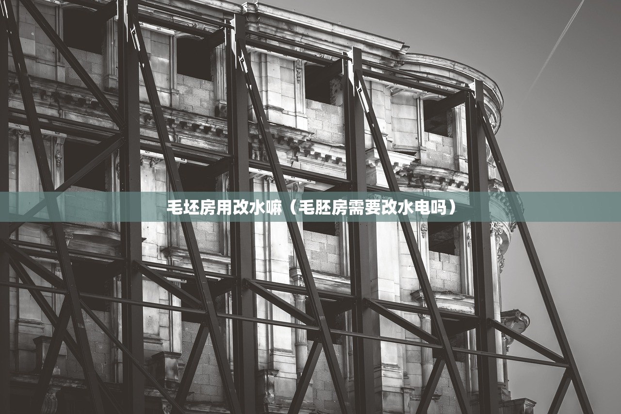 毛坯房用改水嘛(毛胚房需要改水电吗) 毛坯房用改水嘛(毛胚房需要改水电吗)