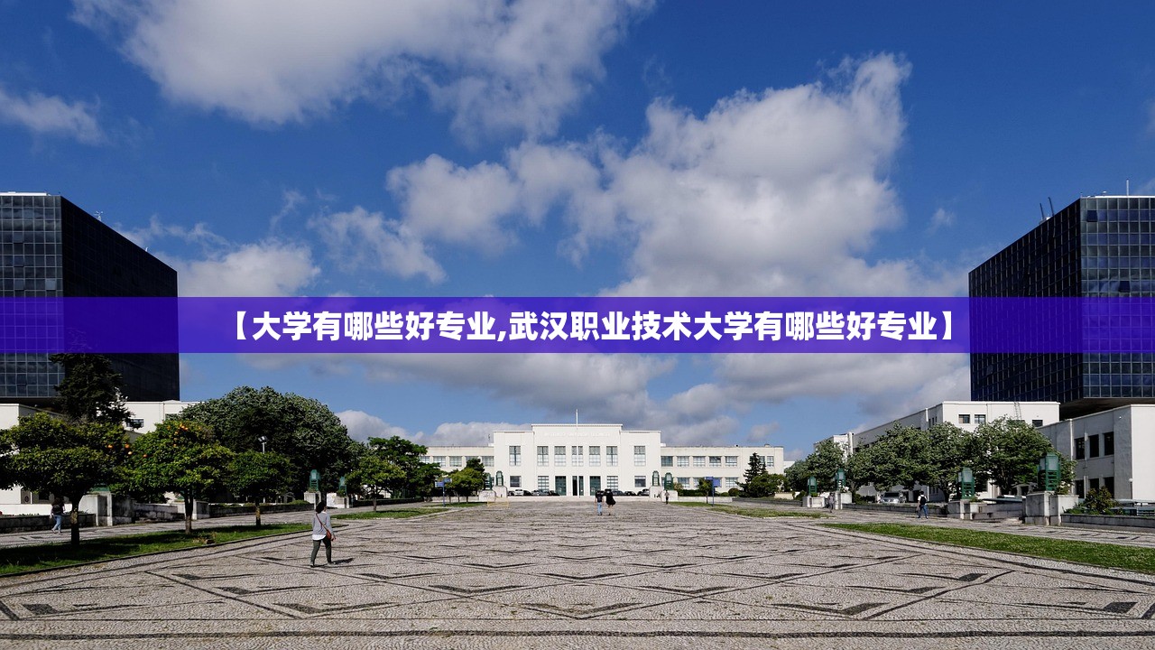 【大学有哪些好专业,武汉职业技术大学有哪些好专业】