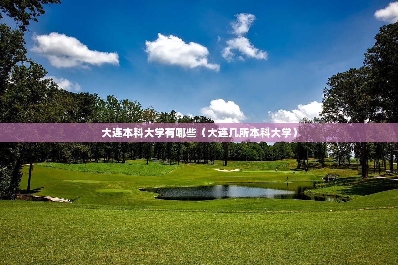 大连本科大学有哪些（大连几所本科大学）