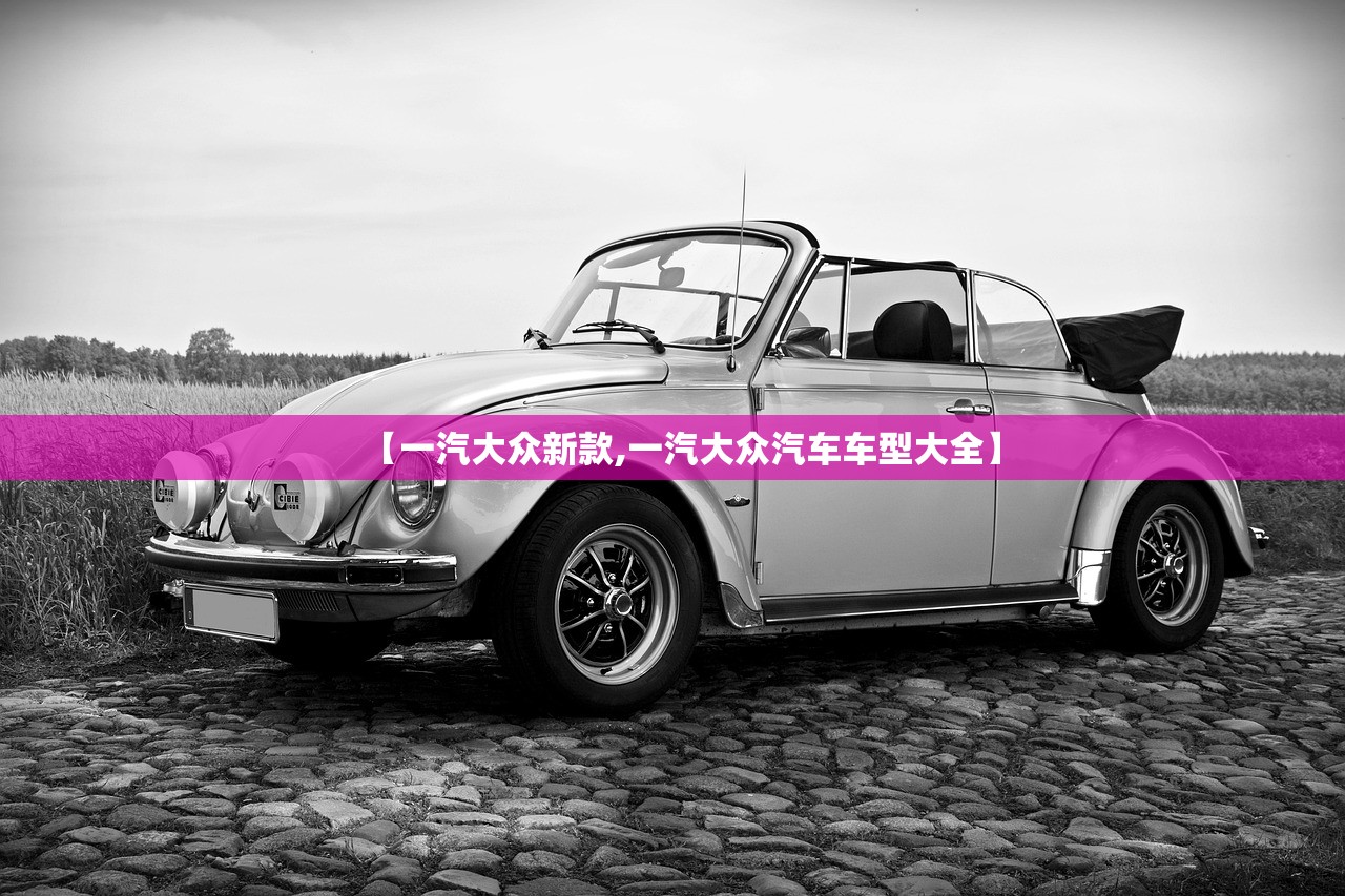 【一汽大众新款,一汽大众汽车车型大全】