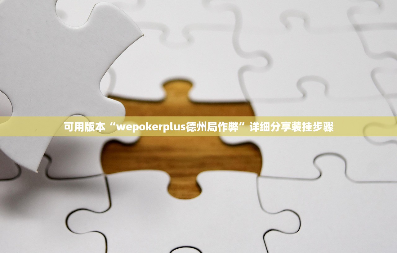 可用版本“wepokerplus德州局作弊”详细分享装挂步骤