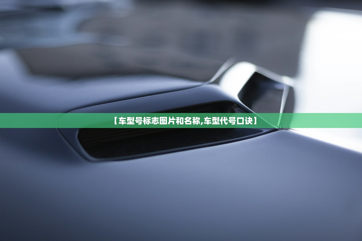【车型号标志图片和名称,车型代号口诀】