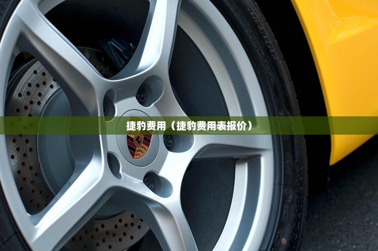 捷豹费用（捷豹费用表报价）
